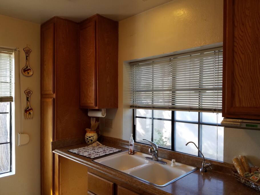 Kitchen-newly redone countertops