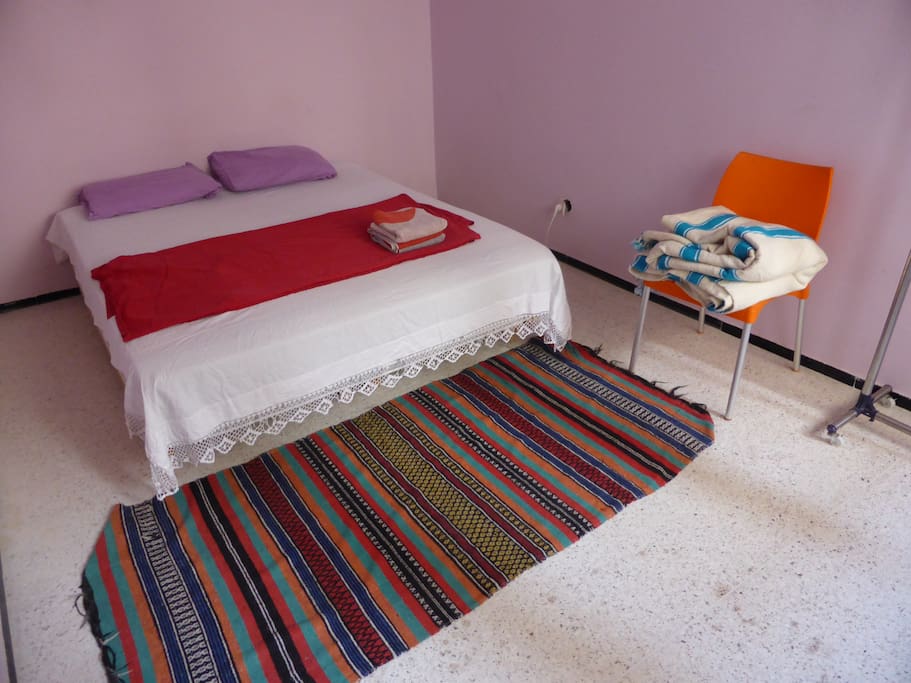 bright spacious room.