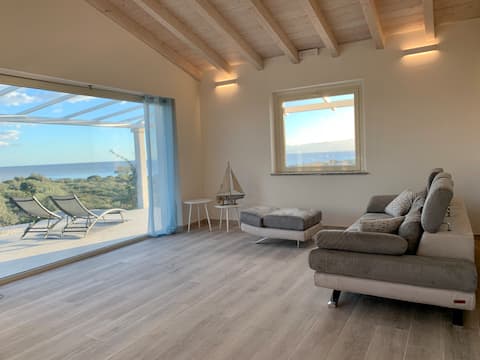 Successful Airbnb property: Private Seaview Villa · Full Privacy · Design in Orosei