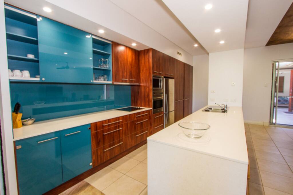 Fully equipped kitchen
