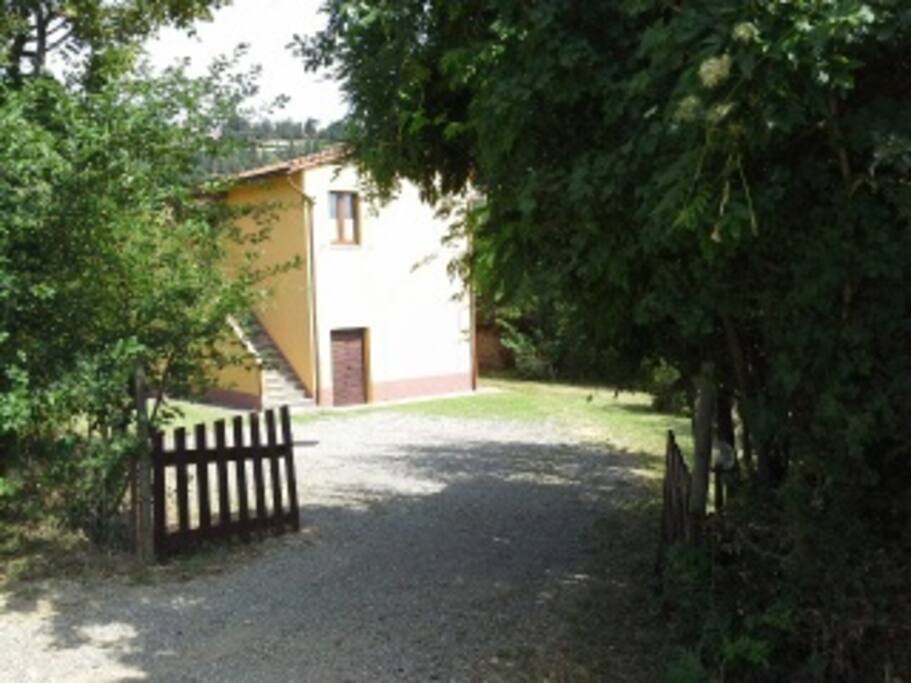 Accesso giardino