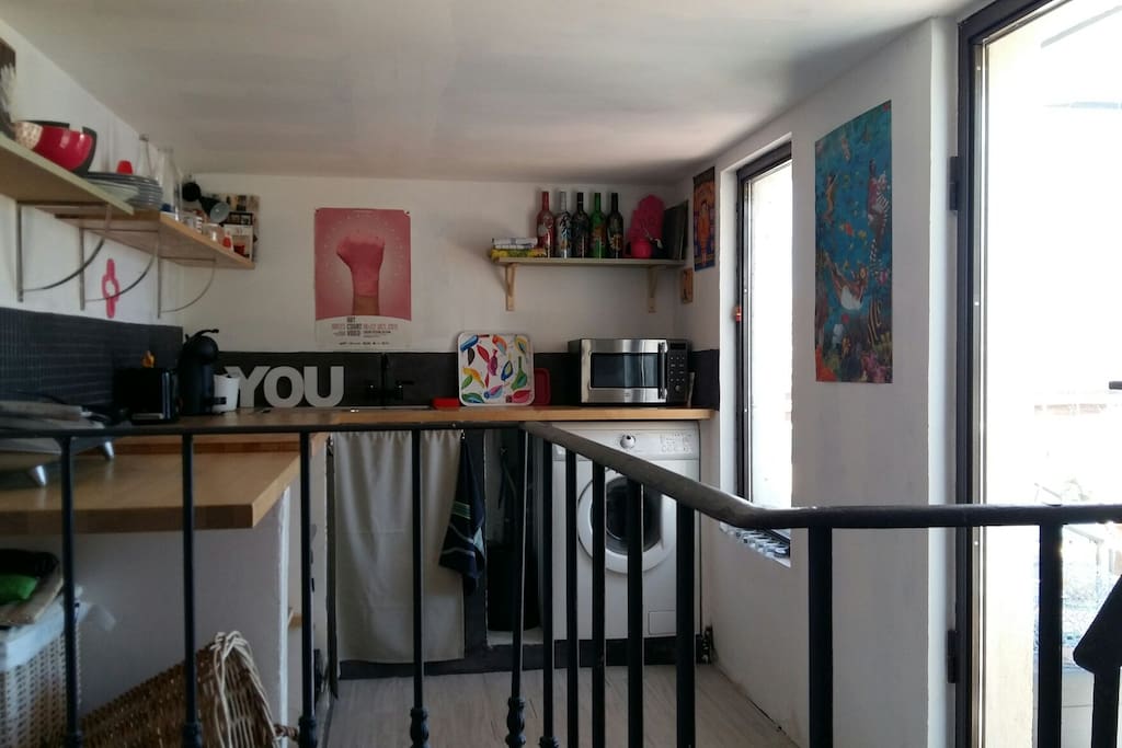 La cuisine d'été.