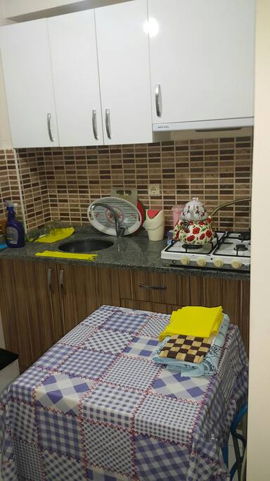 mutfak ve çamaşır makinesi