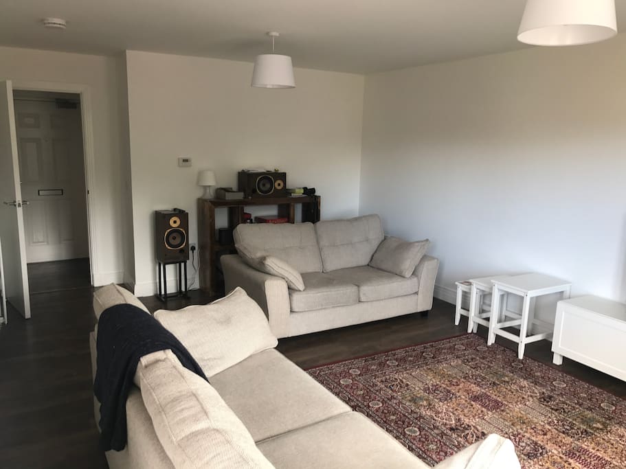 Alternate angle of the living area.