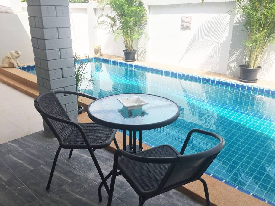 Outside table