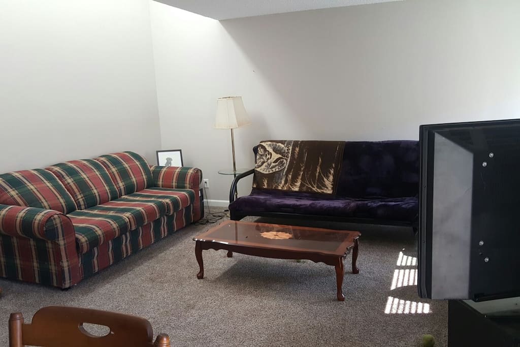 Part of our living room.