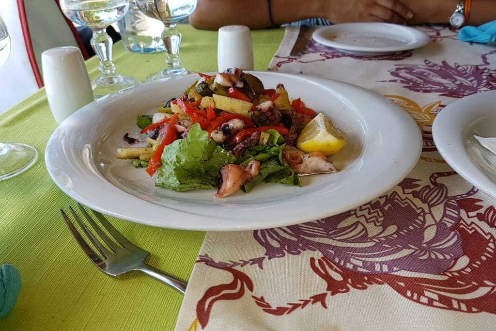 Delicious Octopus Salade