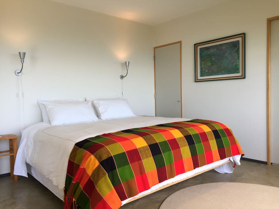 Luxurious high-count cotton sheets