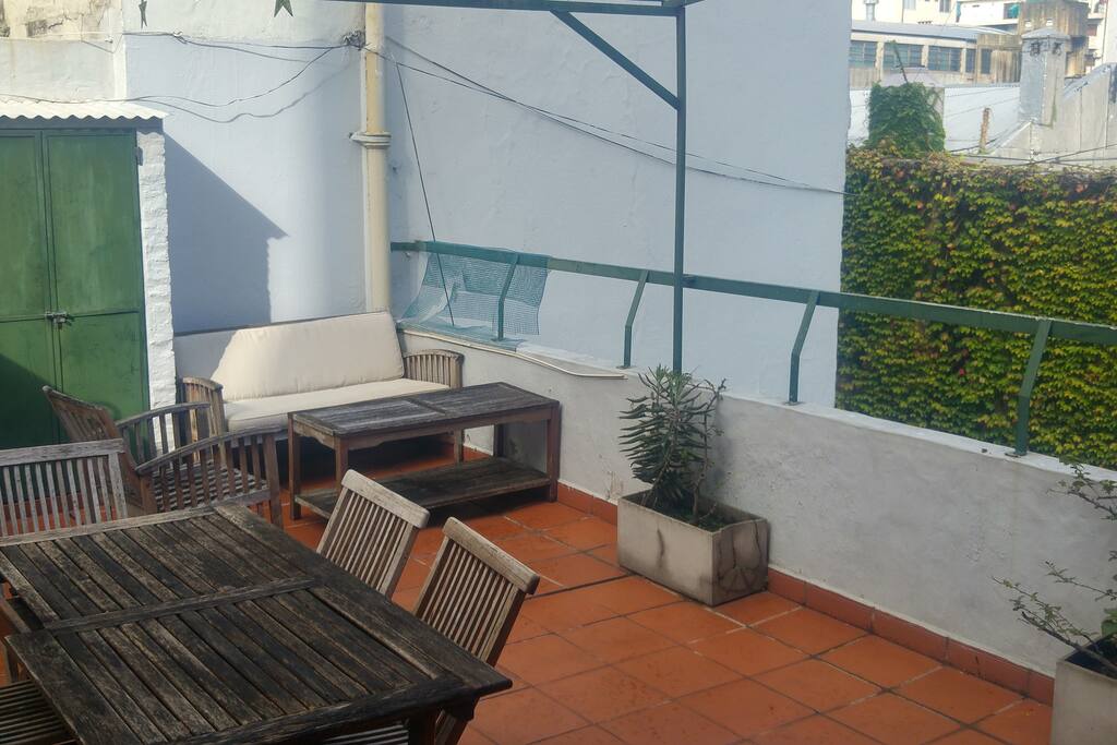 Outside terrace