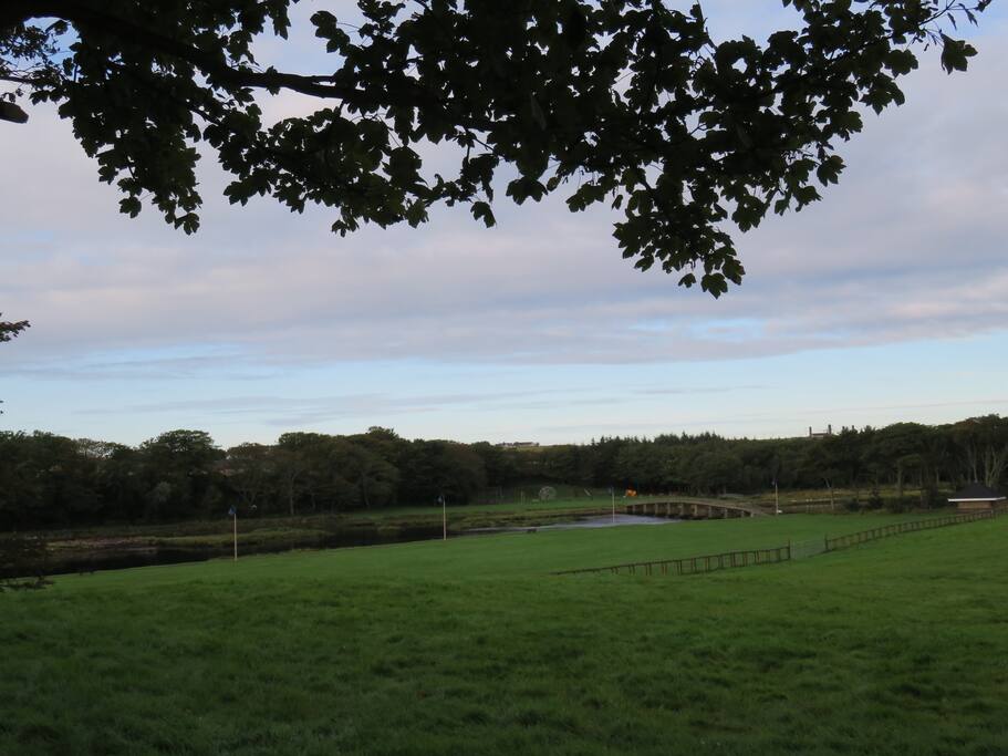 View from side of property