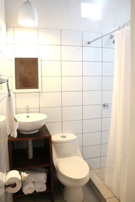 Brand new private bathroom