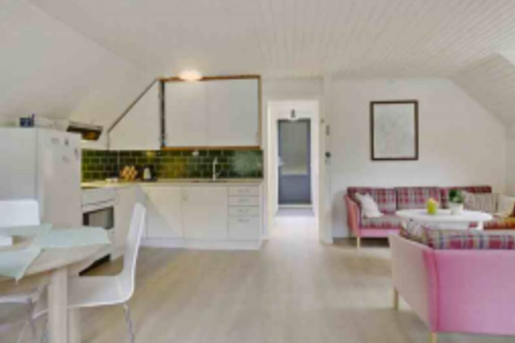 View through the house