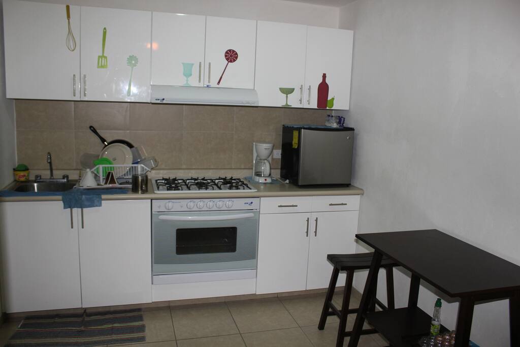 Cocina integral, equipada