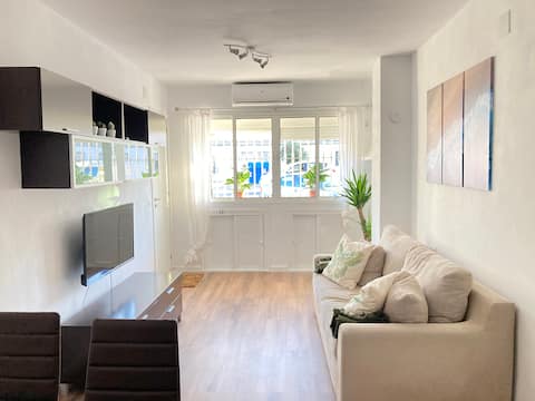 Successful Airbnb property: Apartment "The Irish" - 150 m from the beach in Málaga
