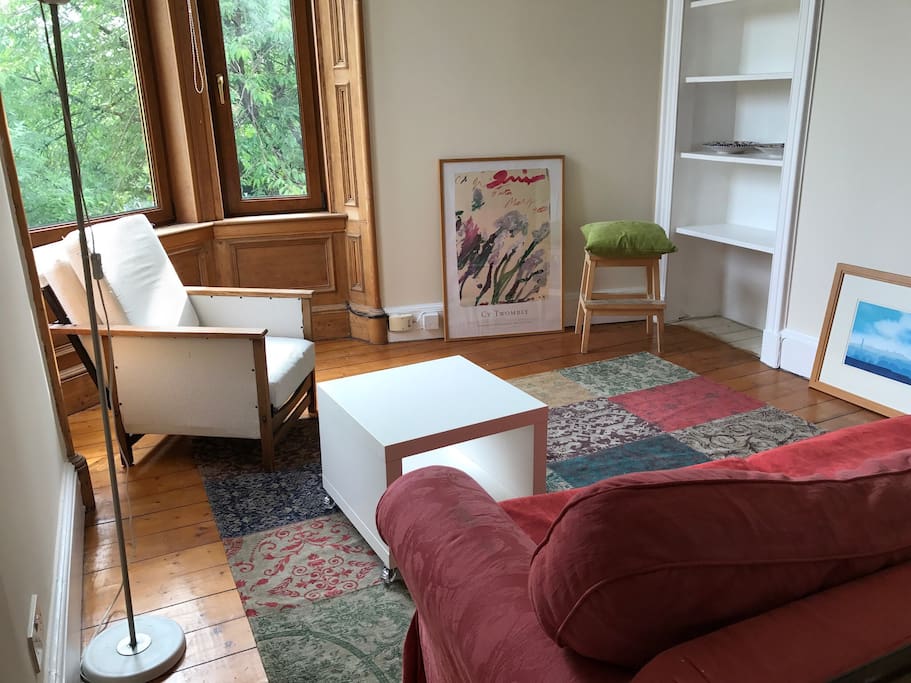 The living room