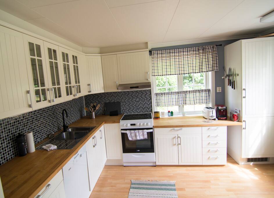 Kitchen with all basic utensils