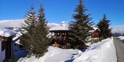 Large vacation home with sauna in the Obersaxen ski resort