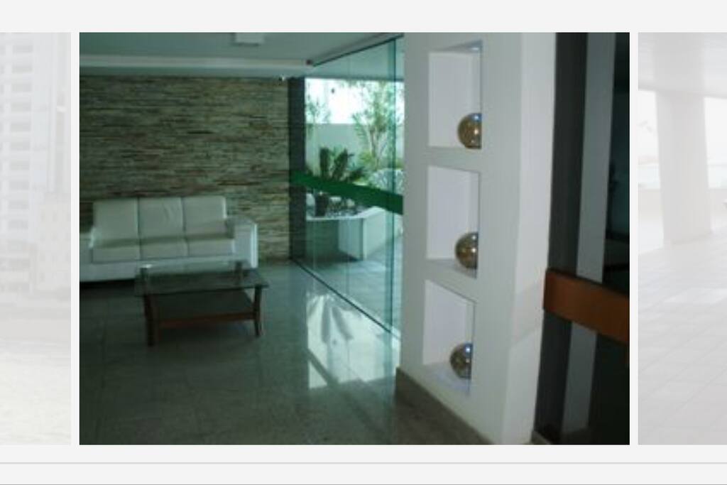 Hall social do prédio