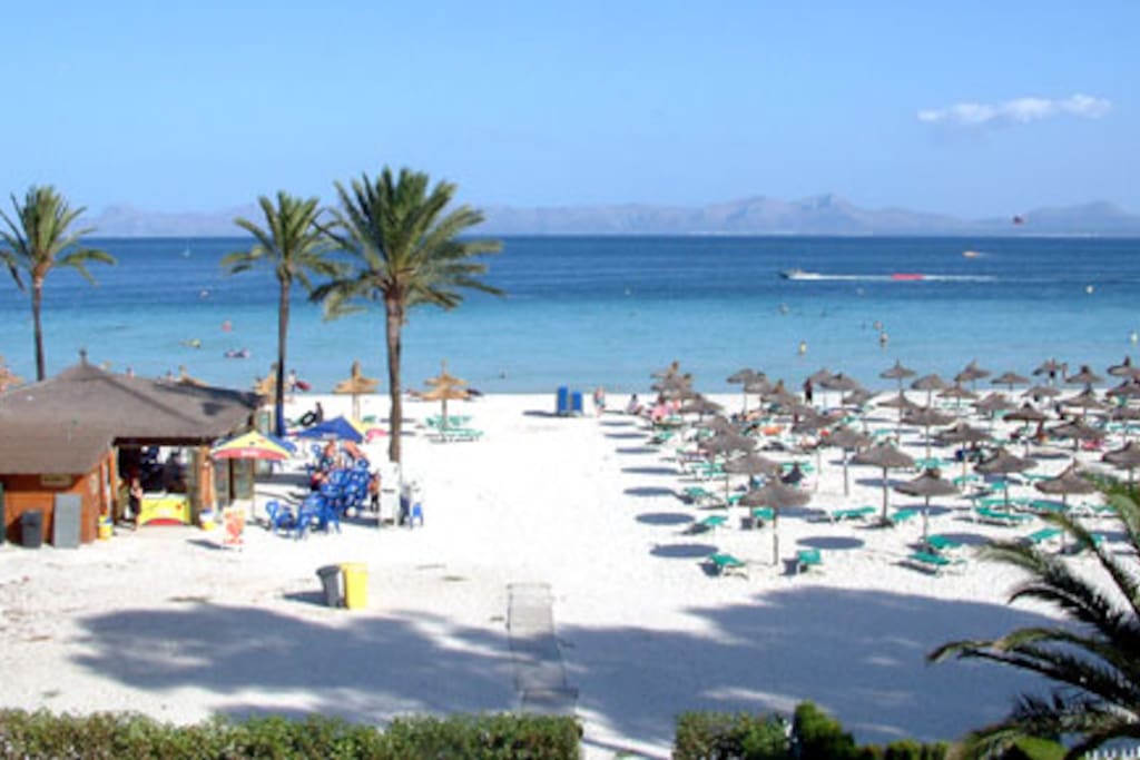 Playa Pto Alcudia 150 mtrs del piso