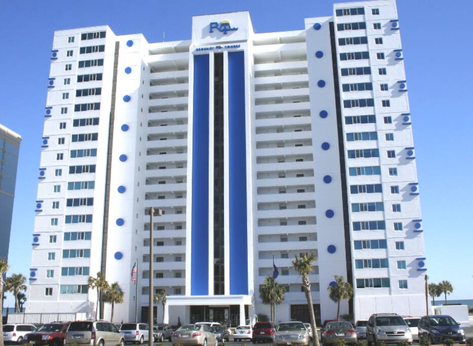 Front of building