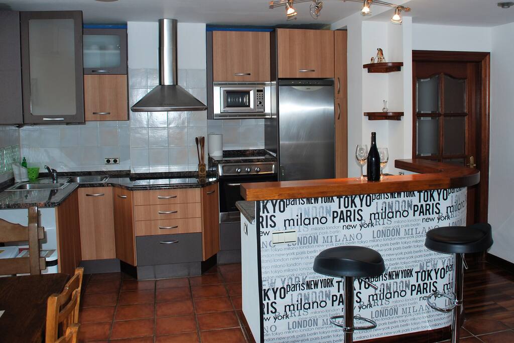 Frente de la cocina