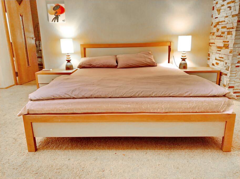 Bedroom at night