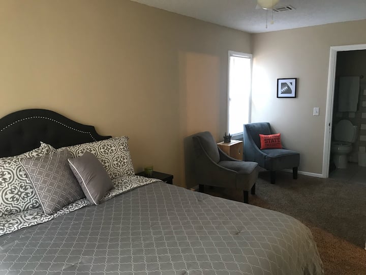 Master Bedroom with Sitting Area