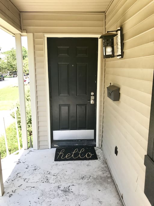 Welcome to the house!