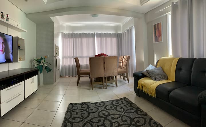 Excelente Apto.  3 Dorm. , Tv A Cabo, Wi-fi, Box - Capão da Canoa