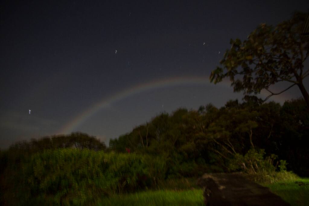 Moon rainbow viewed on property many times