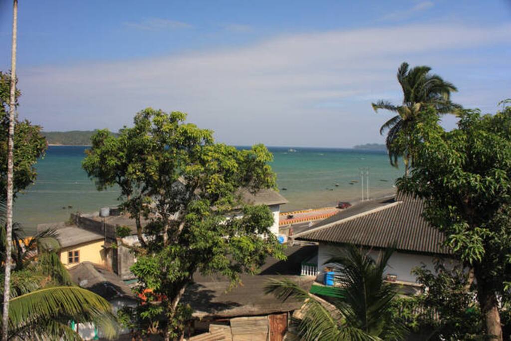 View from the balcony
