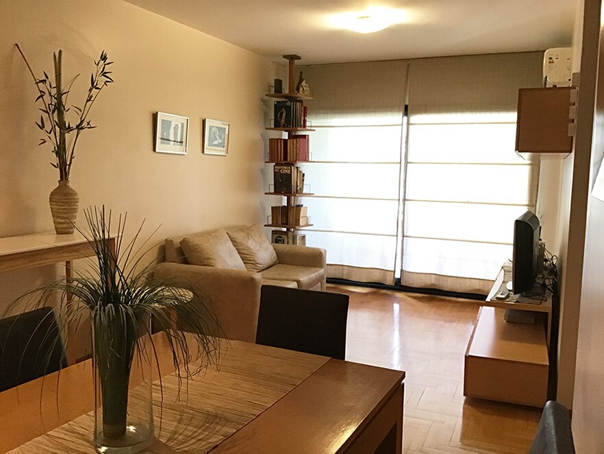 Departamento de 2 dormitorios en Palermo con balcón