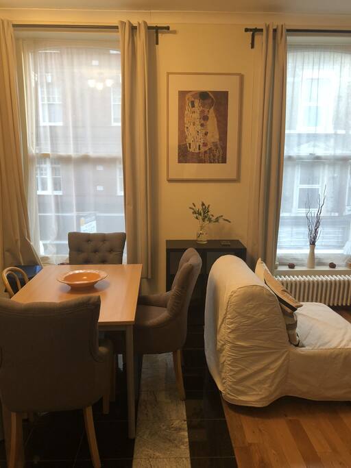 The Dining area