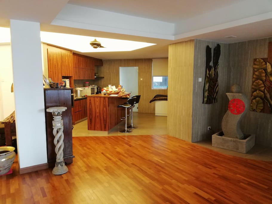 Kitchen area.