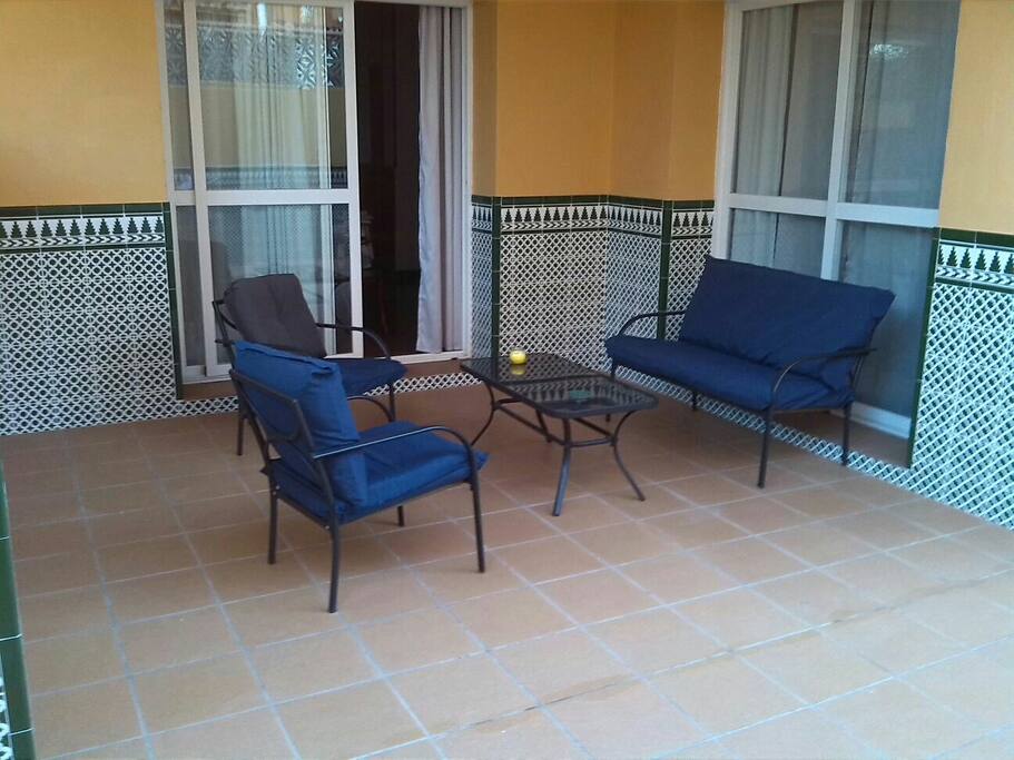 Patio interior