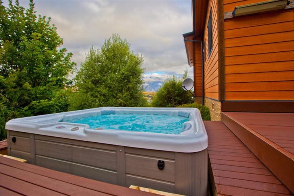 Out door hot tub/spa pool