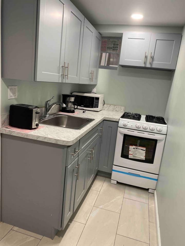 1 Bed Apt. Living Room/kitchen - Queens, NY