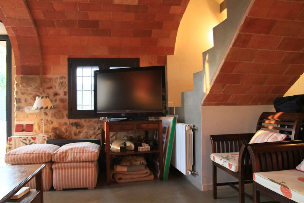 TV 40" y calefacción en toda la casa