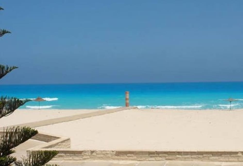 Amazing quite sandy beach