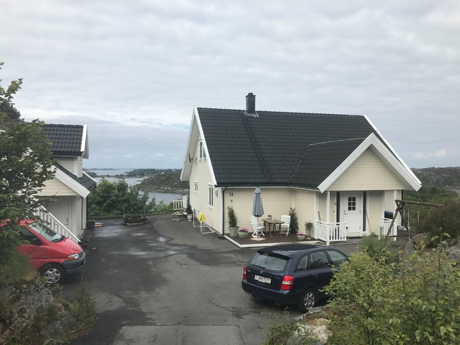Property - garage and main house