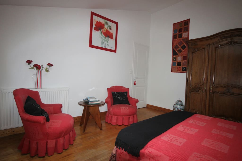 chambre rouge