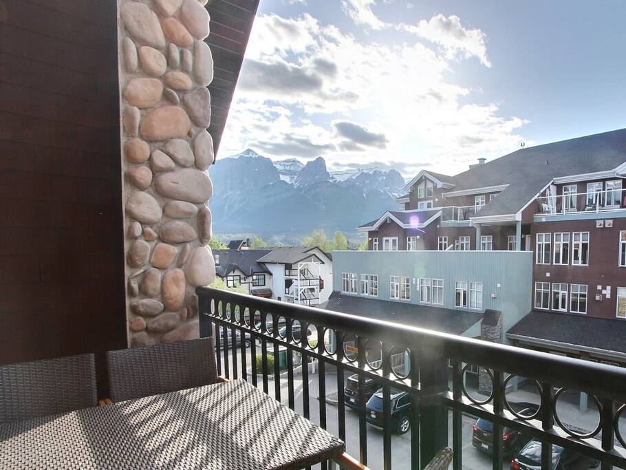View from patio