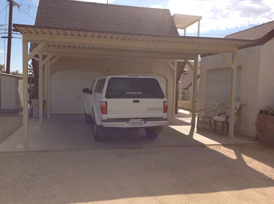 Covered carport