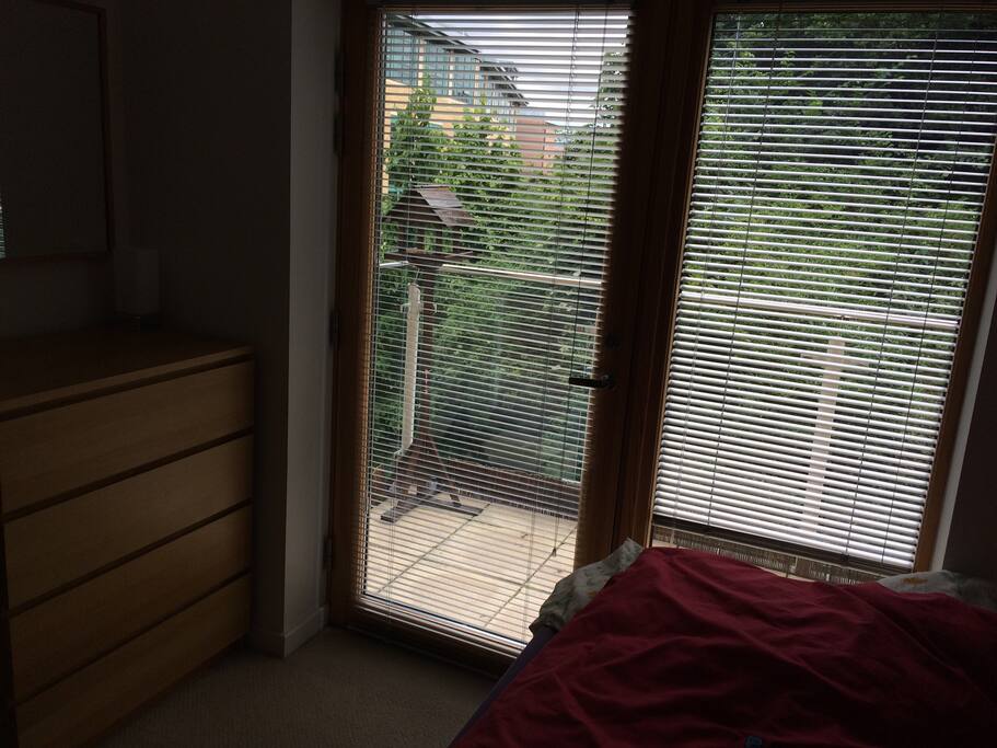 Your view during the day.