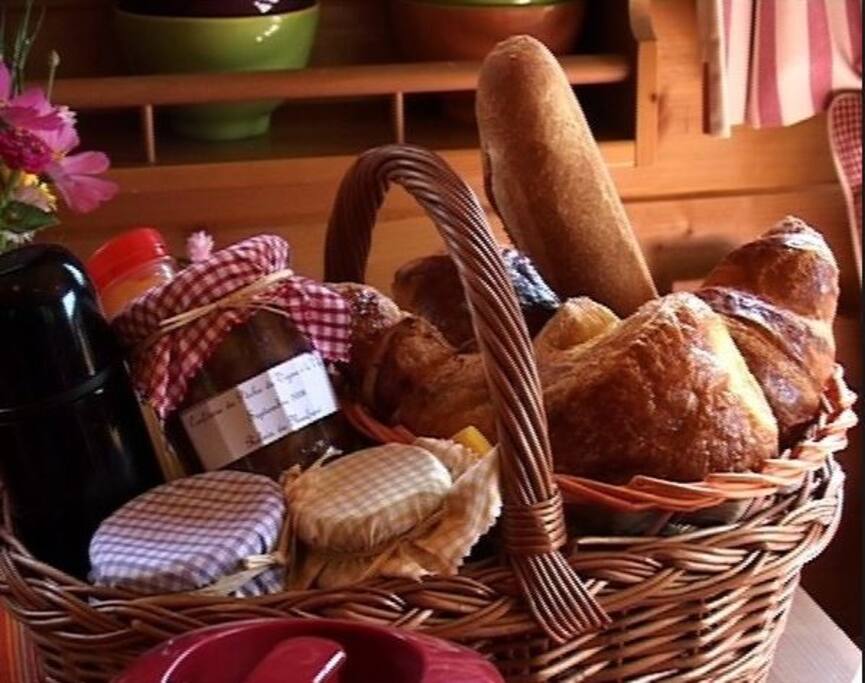 petit déjeuner panier surprise