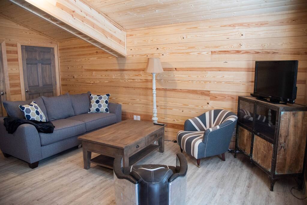 Living space with Sofa Bed