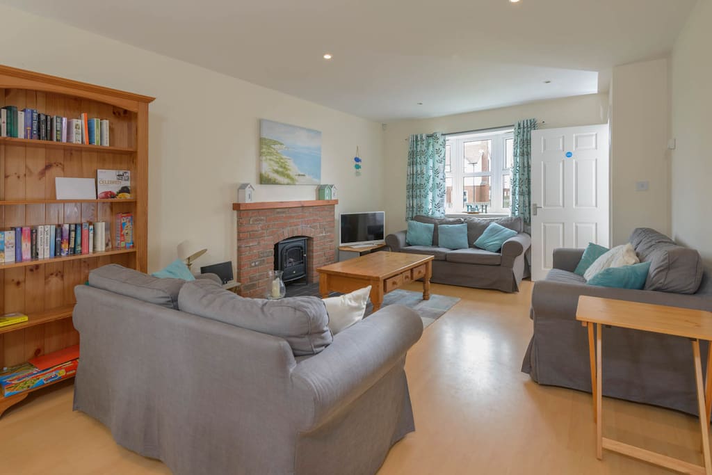 Plenty of space to relax in this comfortable lounge