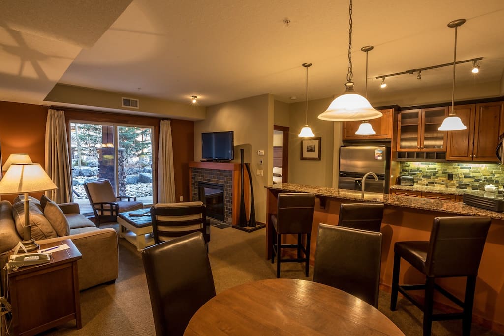 Gorgeous, spacious living area, with lots of natural light and high-end furnishings
