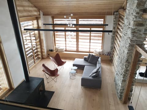 Wonderfully renovated stable house in Lumbrein