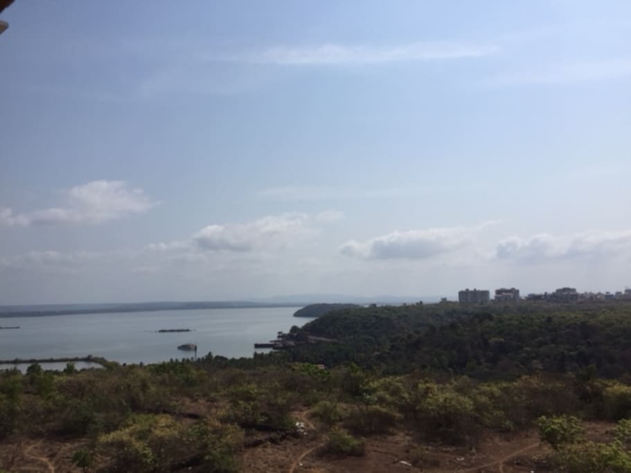 Serene Zuari River